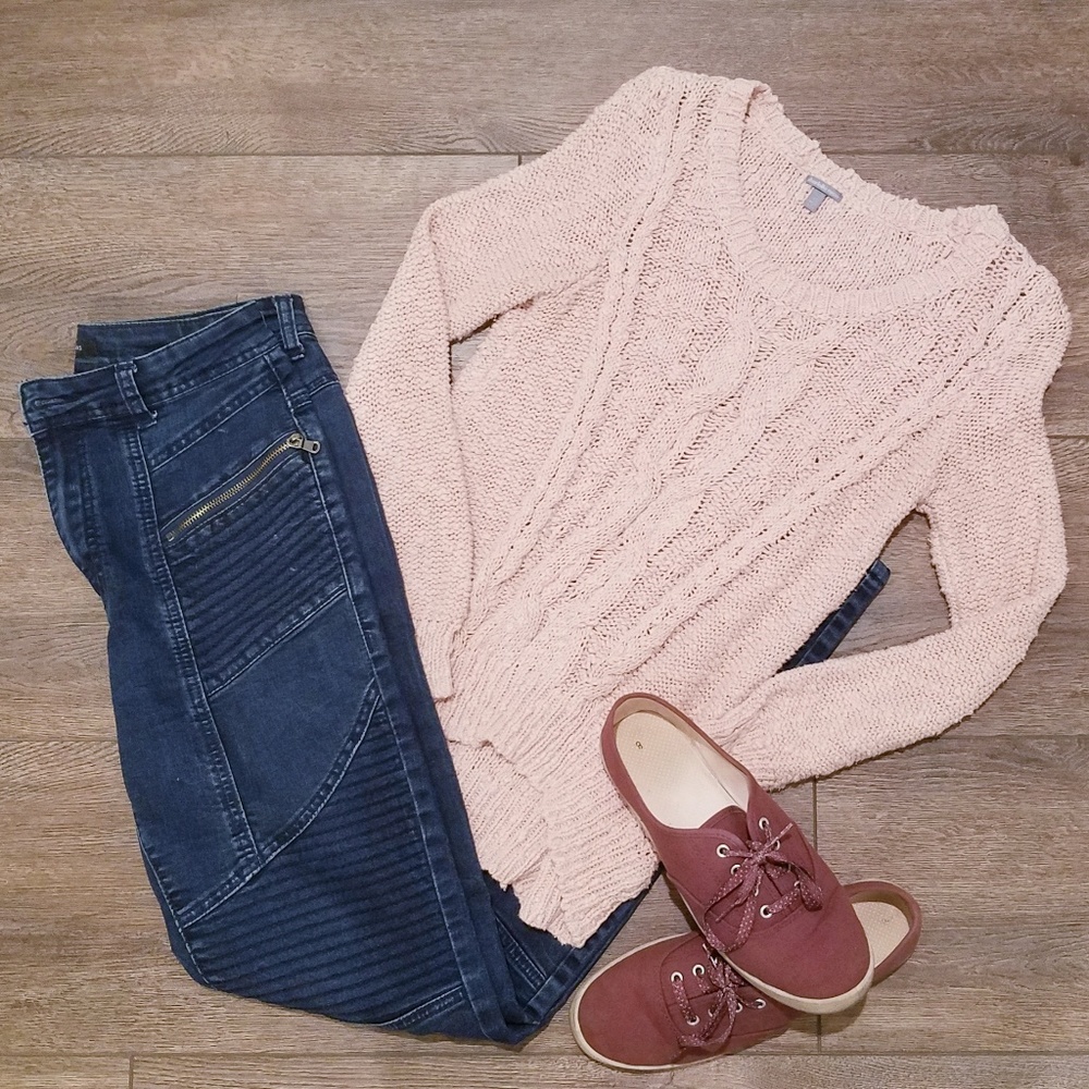 Charlotte Russe Cable Knit Sweater